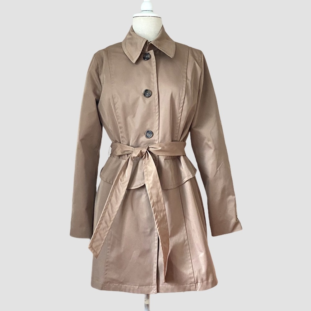 Beige Trench Coat - Tracy Reese